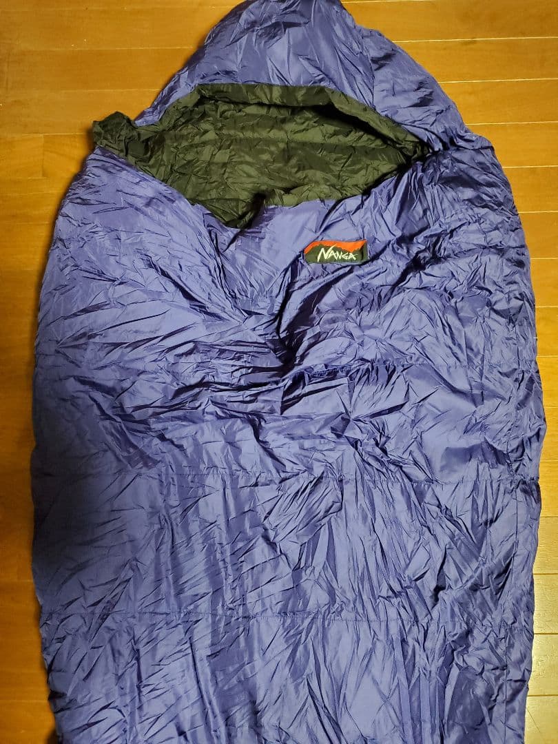 ナンガ NANGA 600 レギュラー マミー型シュラフ　コバルト