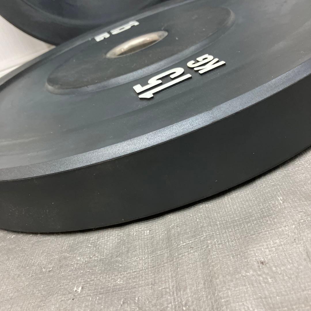 ★15kg×4枚 60kg バンパープレート バーベルプレート デッドリフト