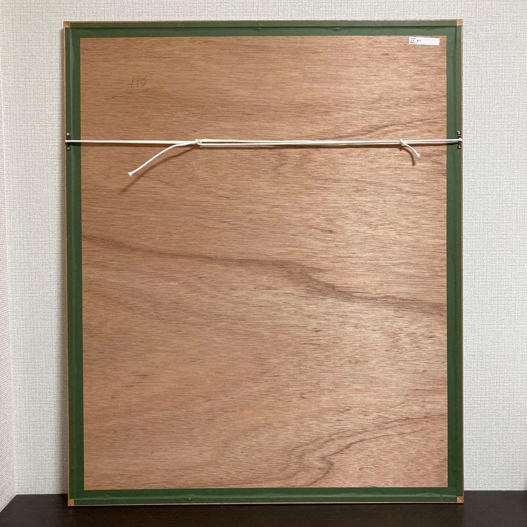 【真作】山本容子「Mama's」大判エッチング 直筆サイン 版画 絵画