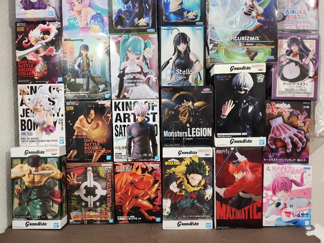 未開封フィギュア35個 美少女系 ニカ 東京喰種 フリーレン ヒロアカ ウマ娘