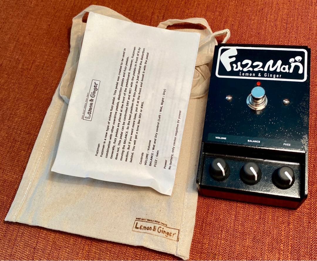 拘りの限定50台Lemon & Ginger Fuzzman ( 1st )