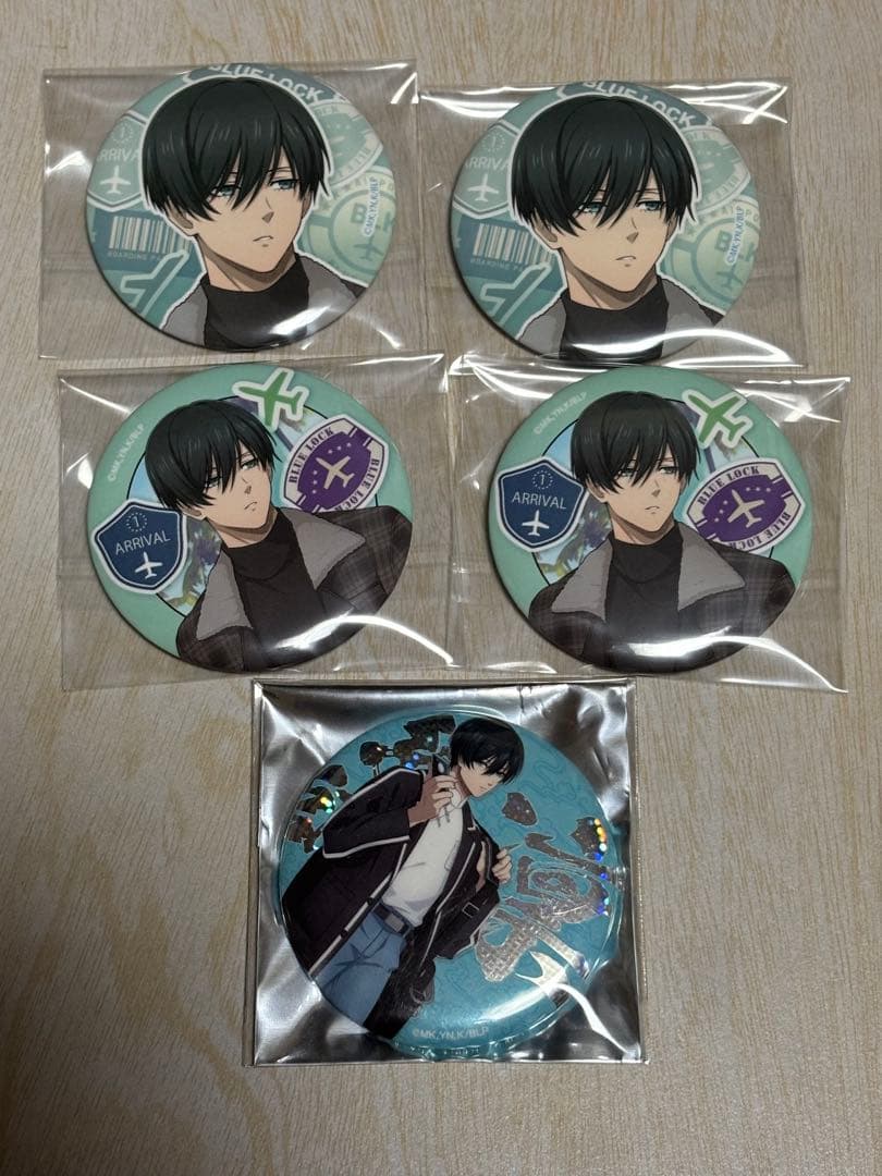 ブルーロック　糸師凛　缶バッジ　まとめ売り　64点