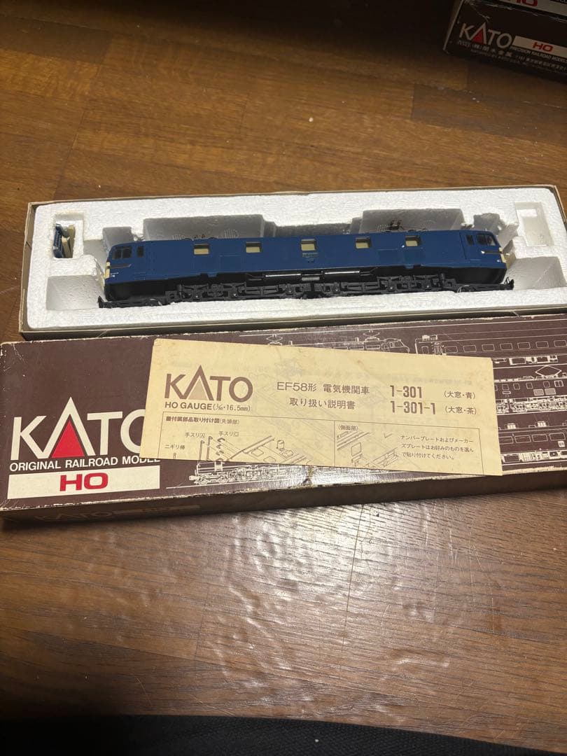 KATO EF58HOゲージ 鉄道模型