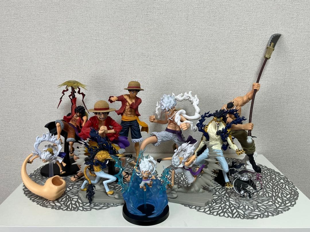 ONE PIECE ルフィー 白ひげ フィギュア ルッチ 一番くじ