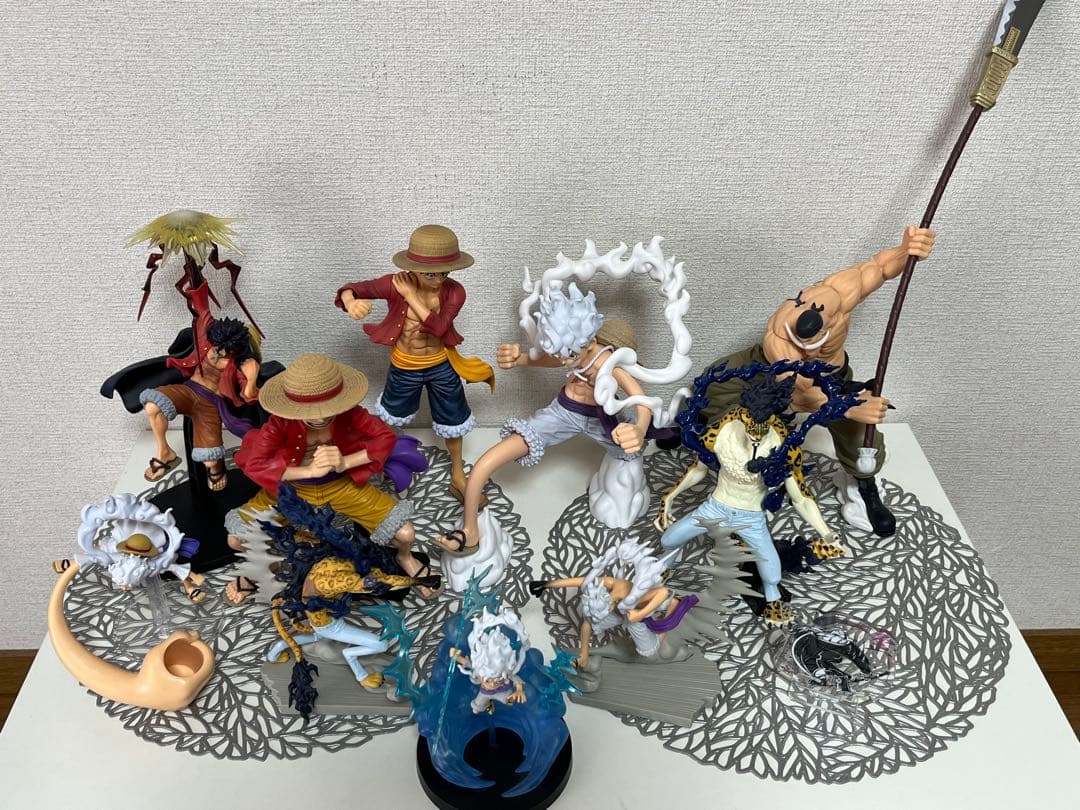ONE PIECE ルフィー 白ひげ フィギュア ルッチ 一番くじ