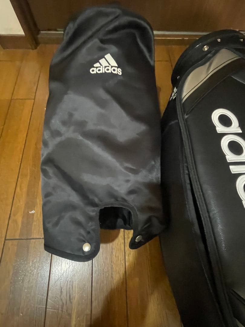 adidas ゴルフバッグ ブラック シルバー