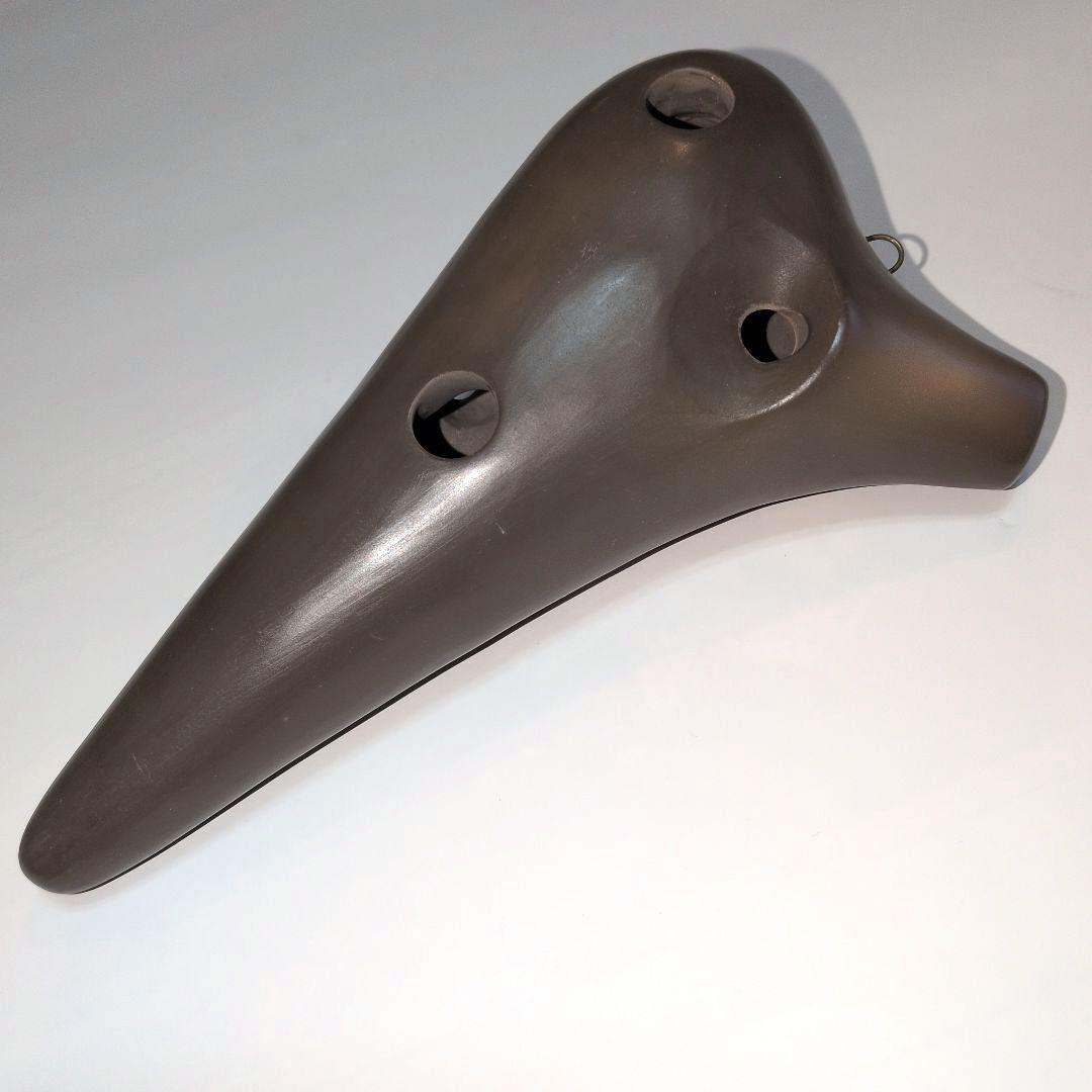 Pecorino オカリナ アルトC 入手困難品 新品ブラウン陶器製 オカリナ