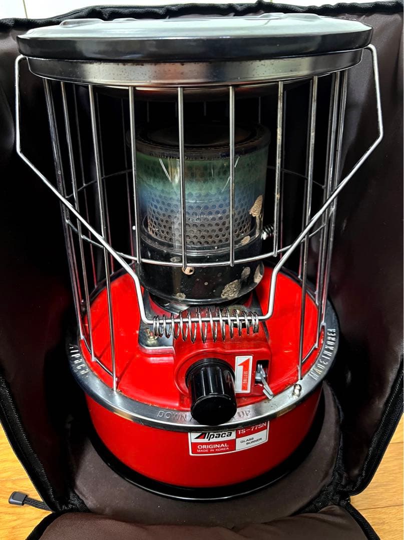 アカパラストーブ　スノーピーク　ストーブケース付　セット