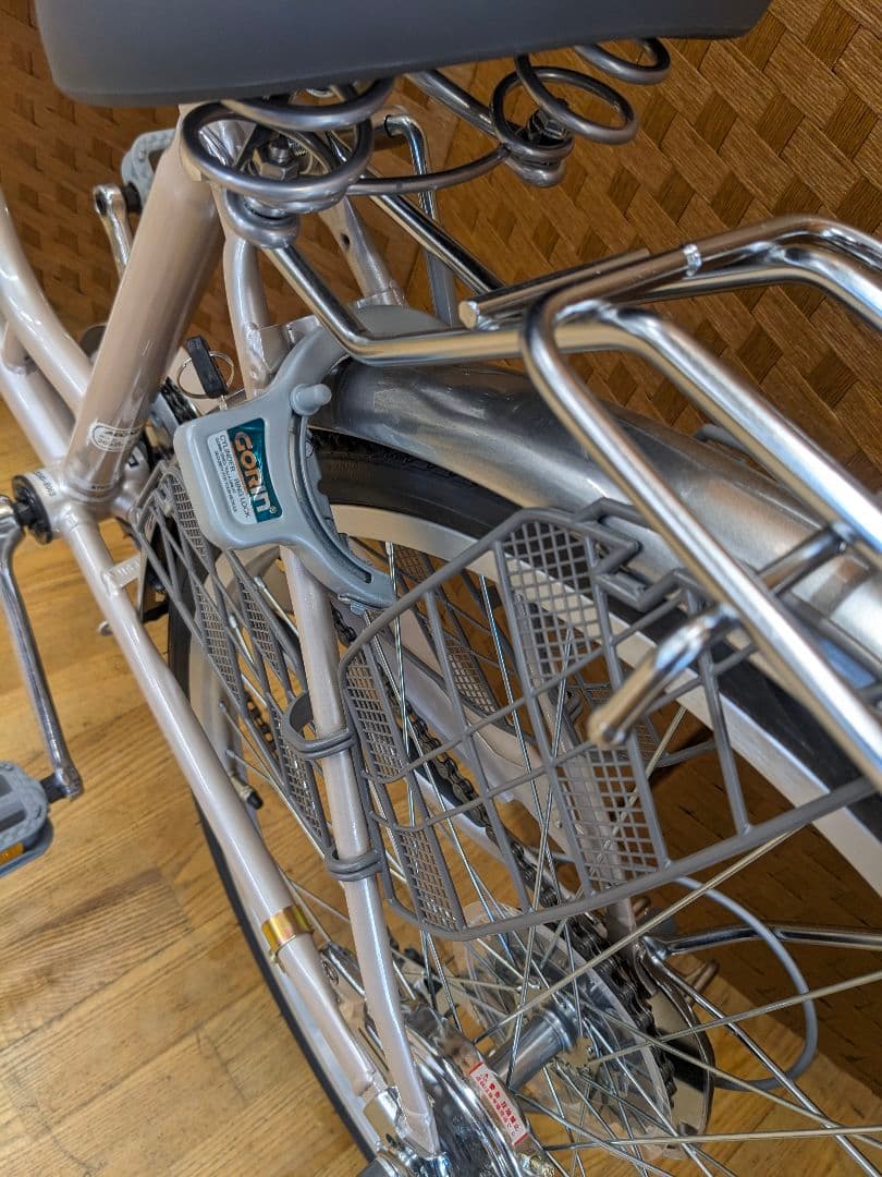 U081 美品　普通自転車　２４インチ　6段変速