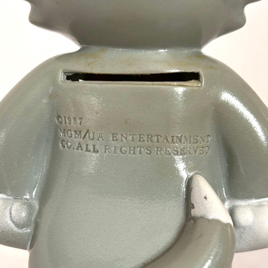 昭和レトロ 十六銀行Tom&Jerry創立110周年ソフビ貯金箱非売品フィギュア