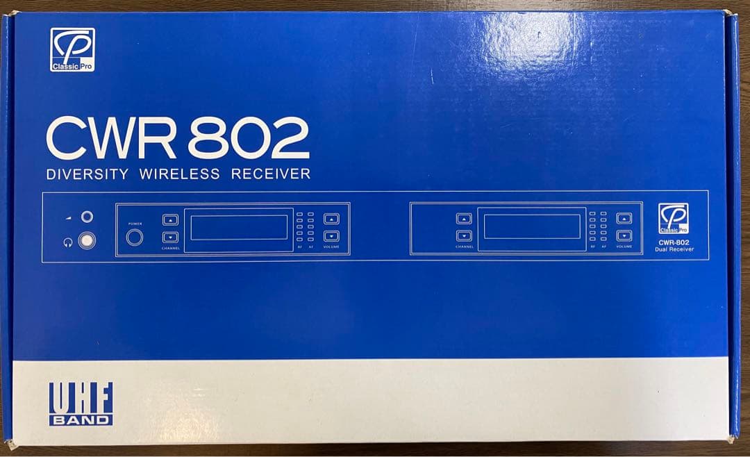 早い者勝ち ClassicProCWR802Rデュアルチャンネルレシーバー