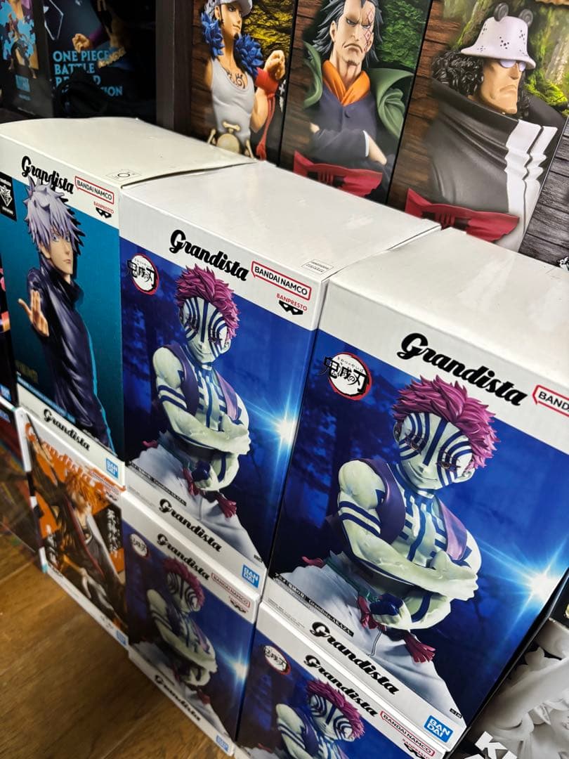 Grandista 猗窩座4体　黒崎一護　五条悟　おまけにルフィ付　最終値下げ