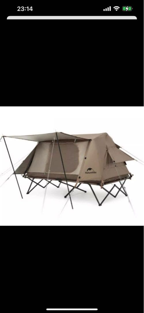 『田中さん様限定』Naturehike ワンタッチテント　コット&テントセット