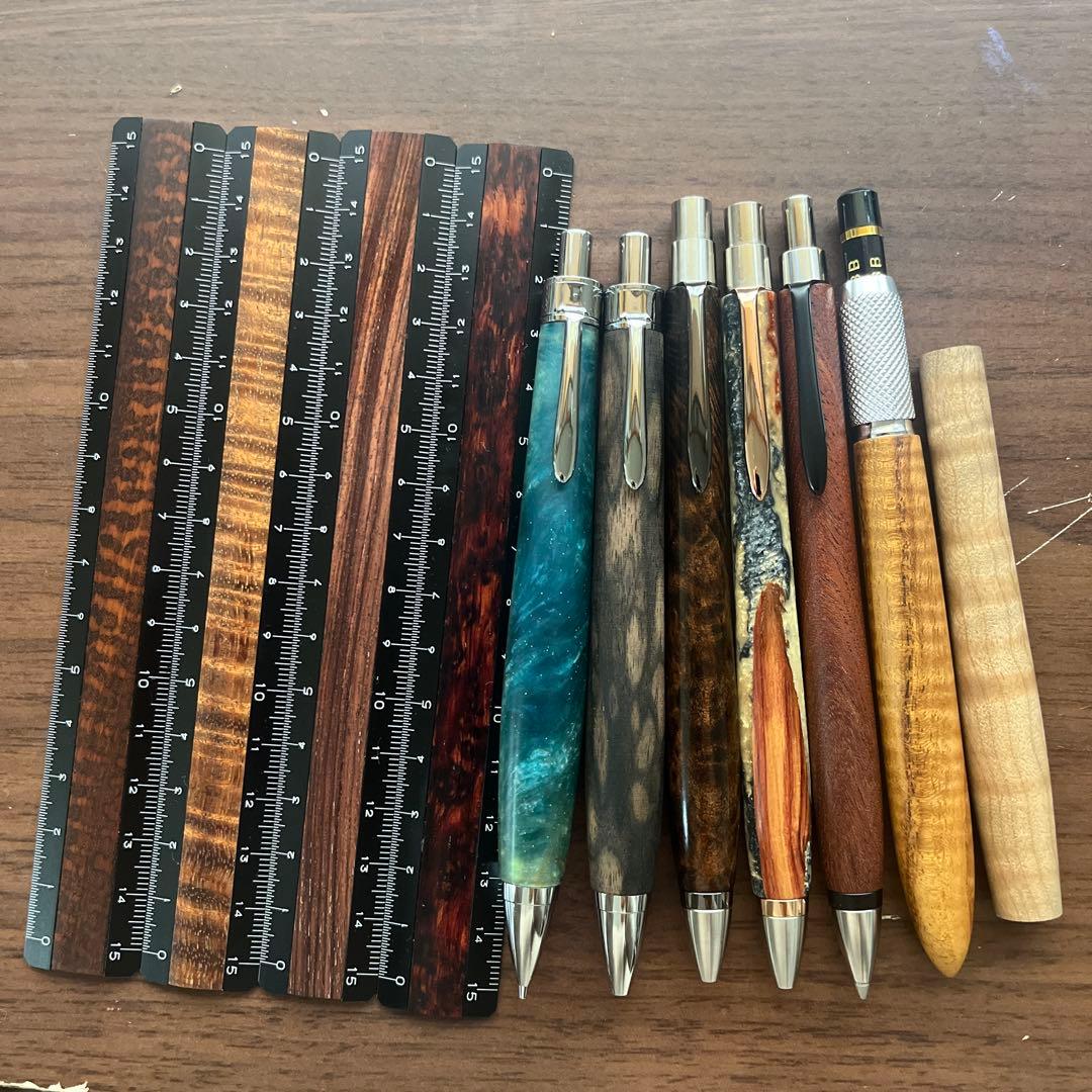 ウッドペンクラフト 雷神欅 黒織部 ハーモニックウッド その他数点 まとめ売り