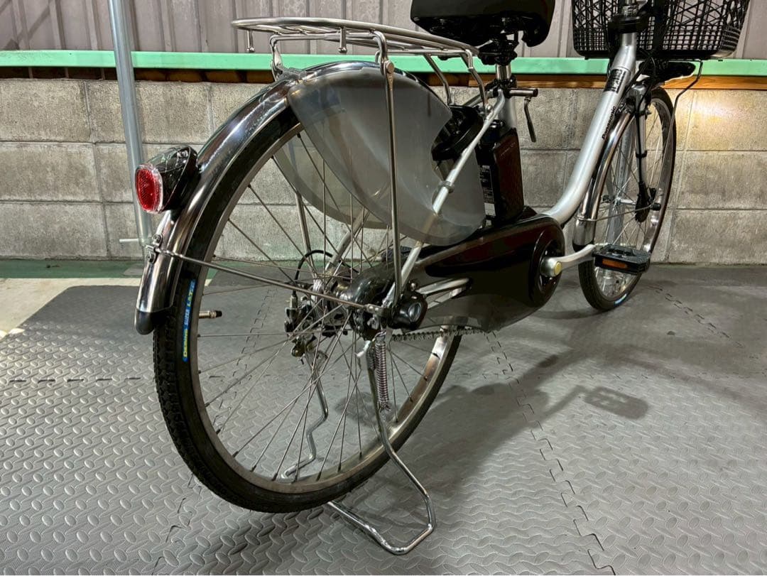 №8565 電動自転車パナソニック ビビDX 24インチ✨大容量バッテリー✨