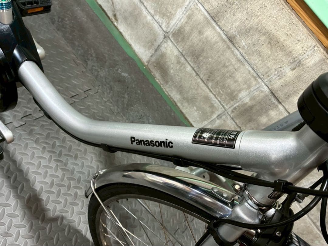 №8565 電動自転車パナソニック ビビDX 24インチ✨大容量バッテリー✨