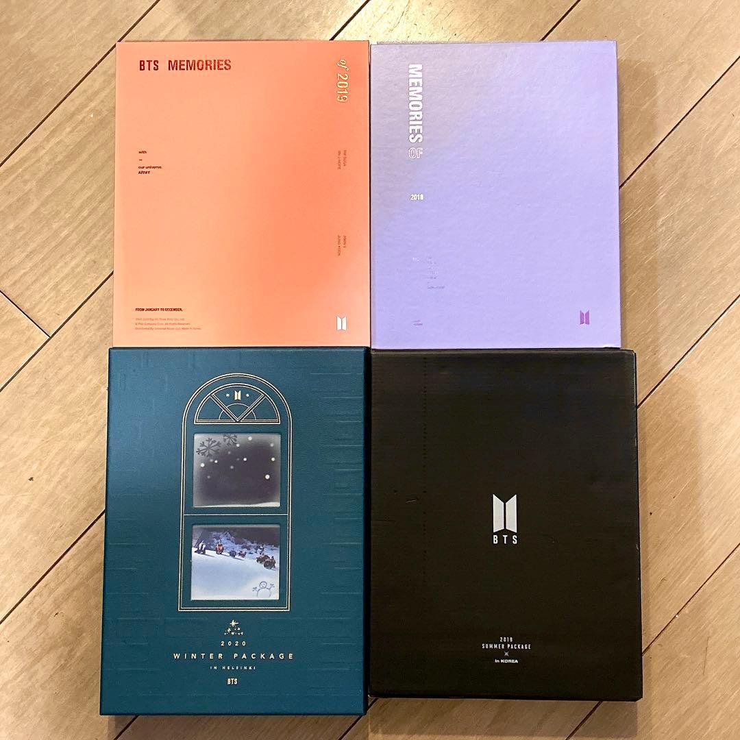 BTS DVD 4種セット メモリーズ ウィンターパッケージ等