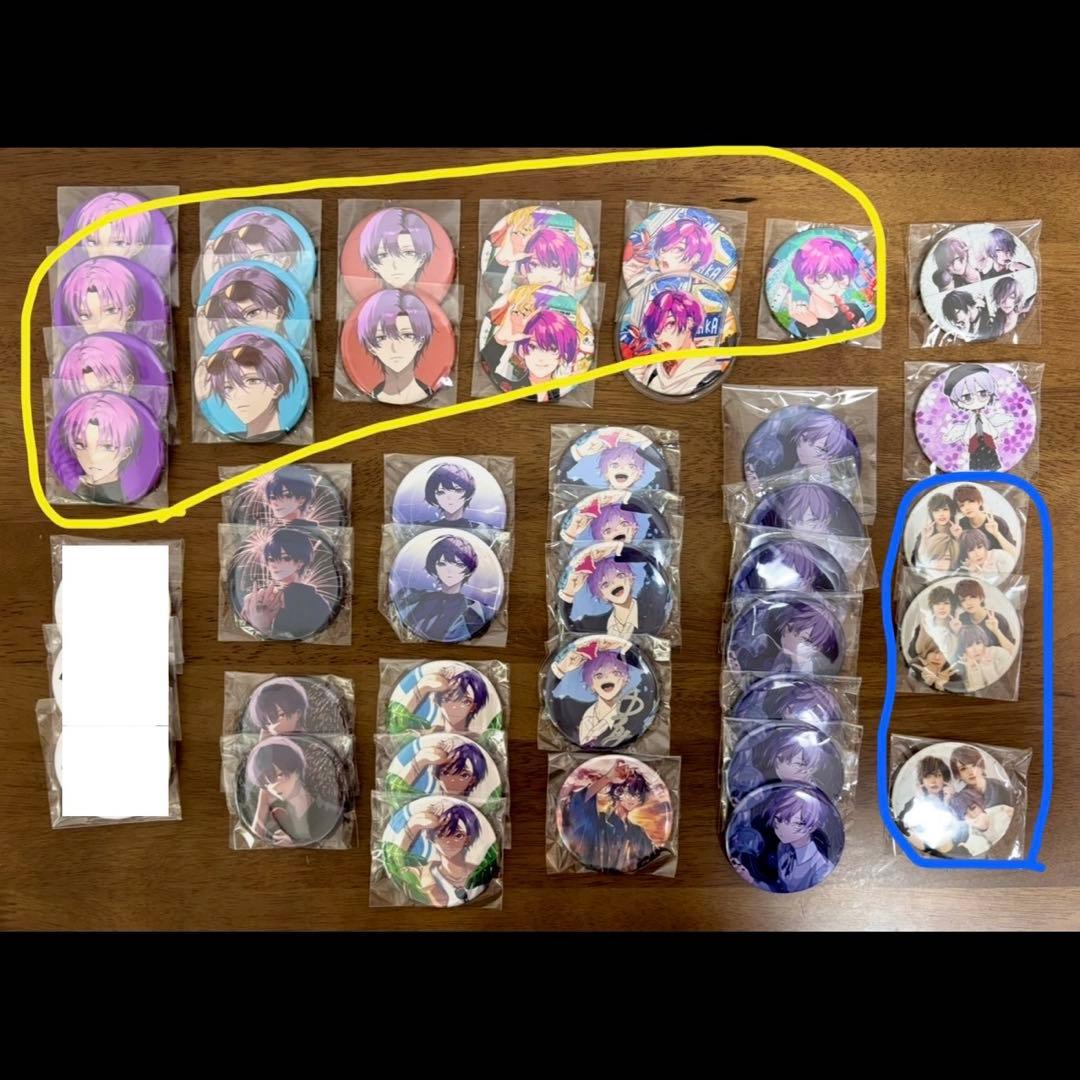 歌い手 雪見 缶バッジ