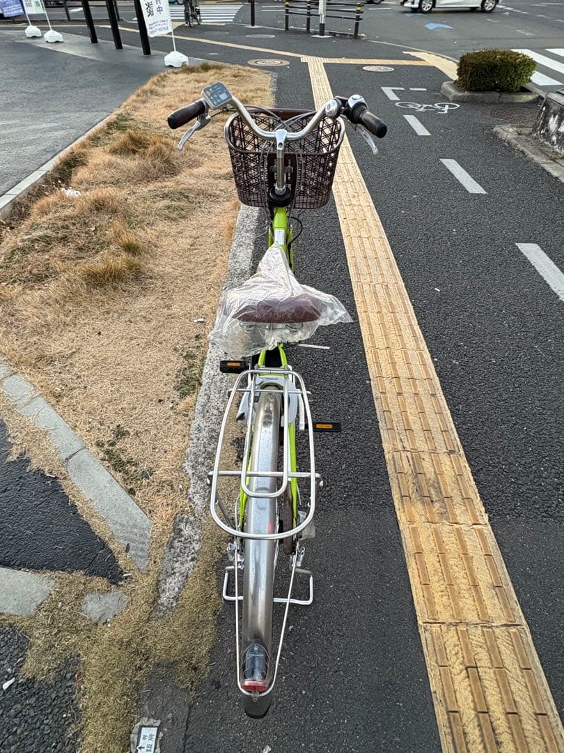 中古Panasonic電動アシスト自転車　8.9Ah4点灯　大阪　091番