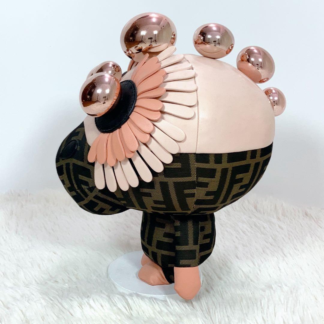 【希少】FENDI スペースモンキー 非売品 ディスプレイ ズッカ柄 ぬいぐるみ