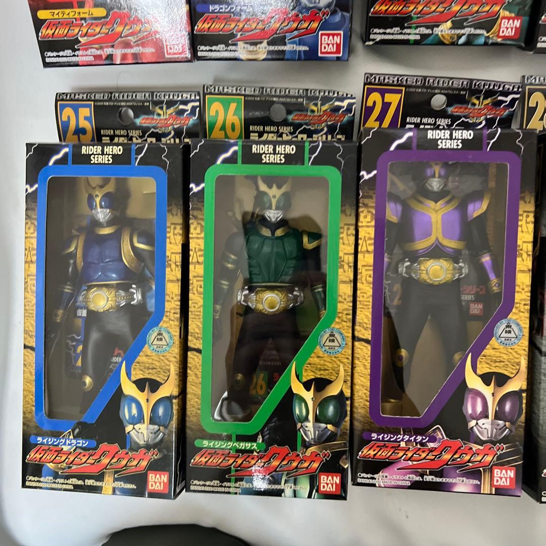 入手困難　新品未開封　仮面ライダークウガ ソフビ　まとめ売り10体セット