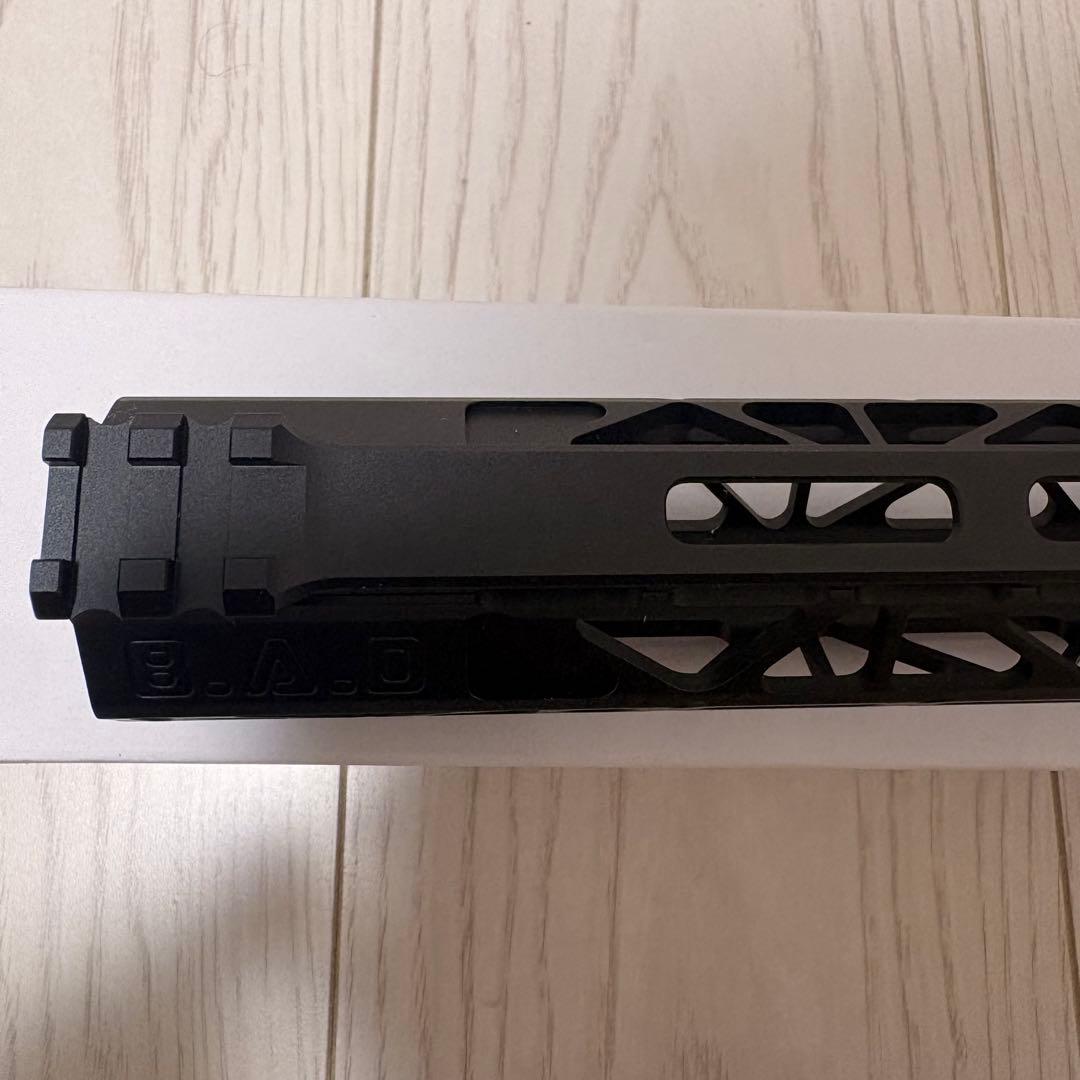 BATTLE ARMS タイプ RIGIDRAIL 9.5inch BK