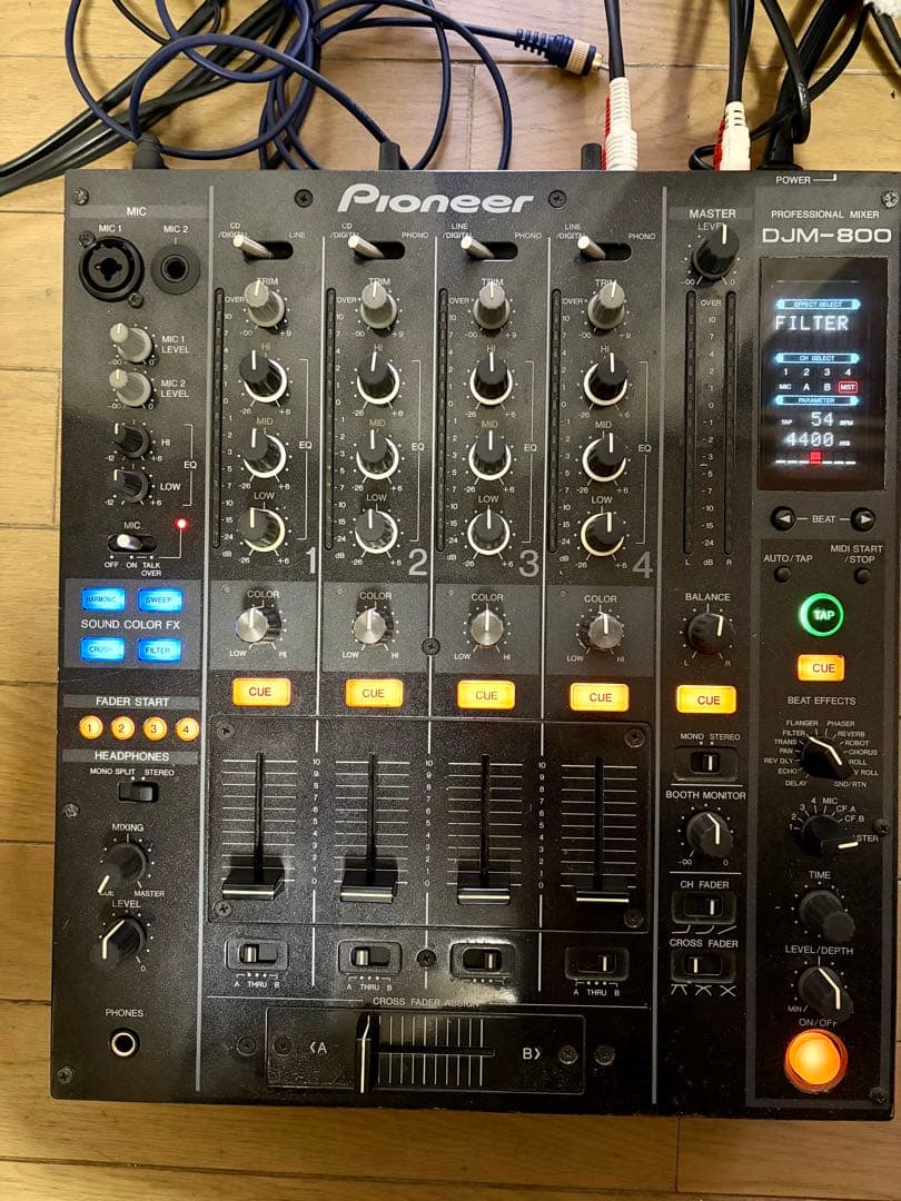 メンテナンス済み　Pioneer DJミキサー ＤＪＭ-800