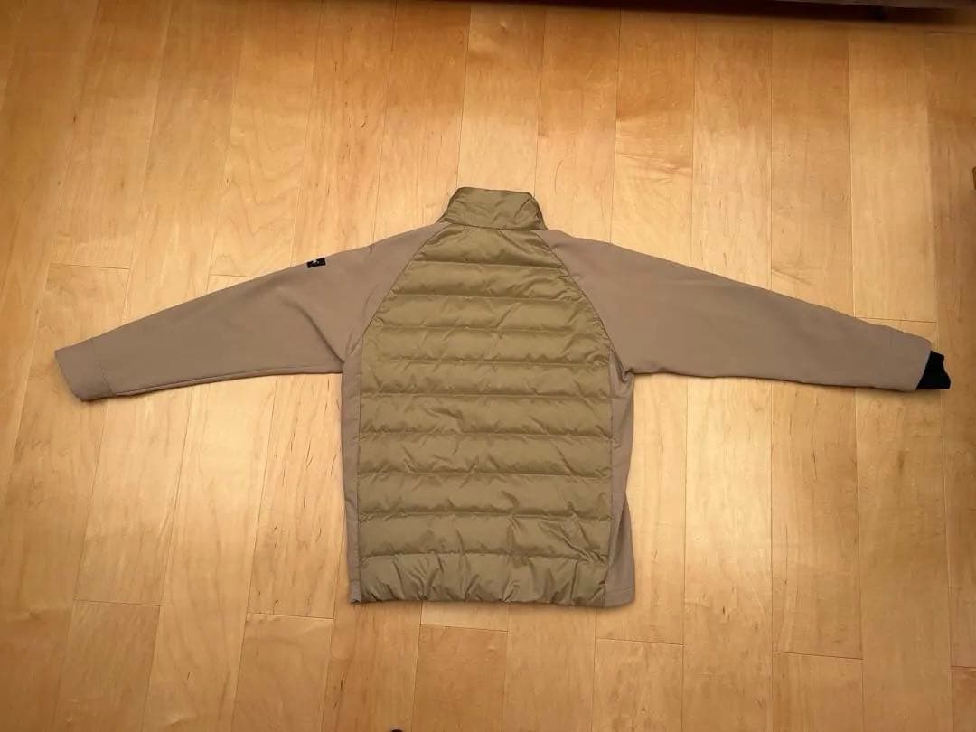 ナンガ、ルコックコラボ　ゴルフウェア ダウンジャケット ベージュ系