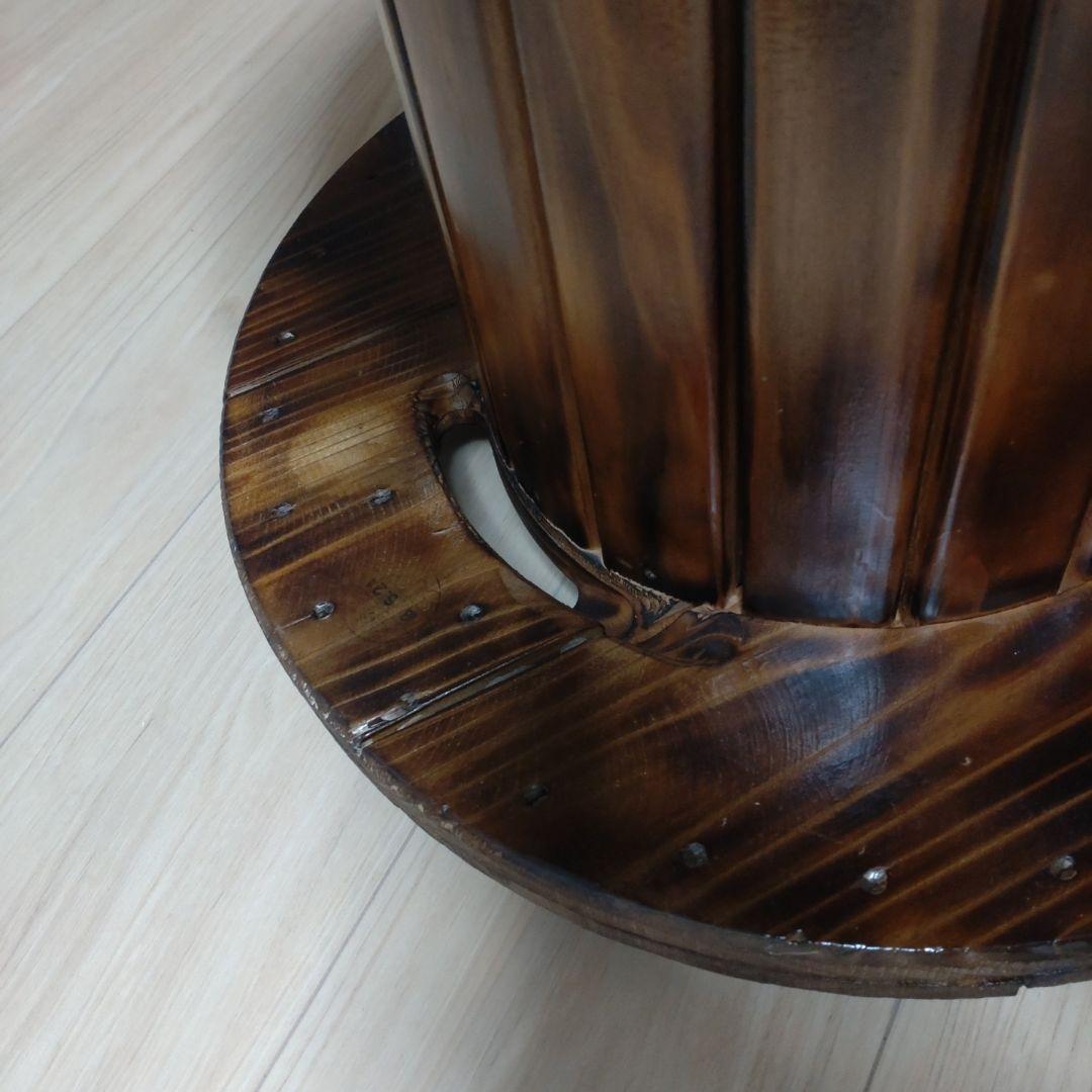 ケーブルドラム　テーブル　小物置き