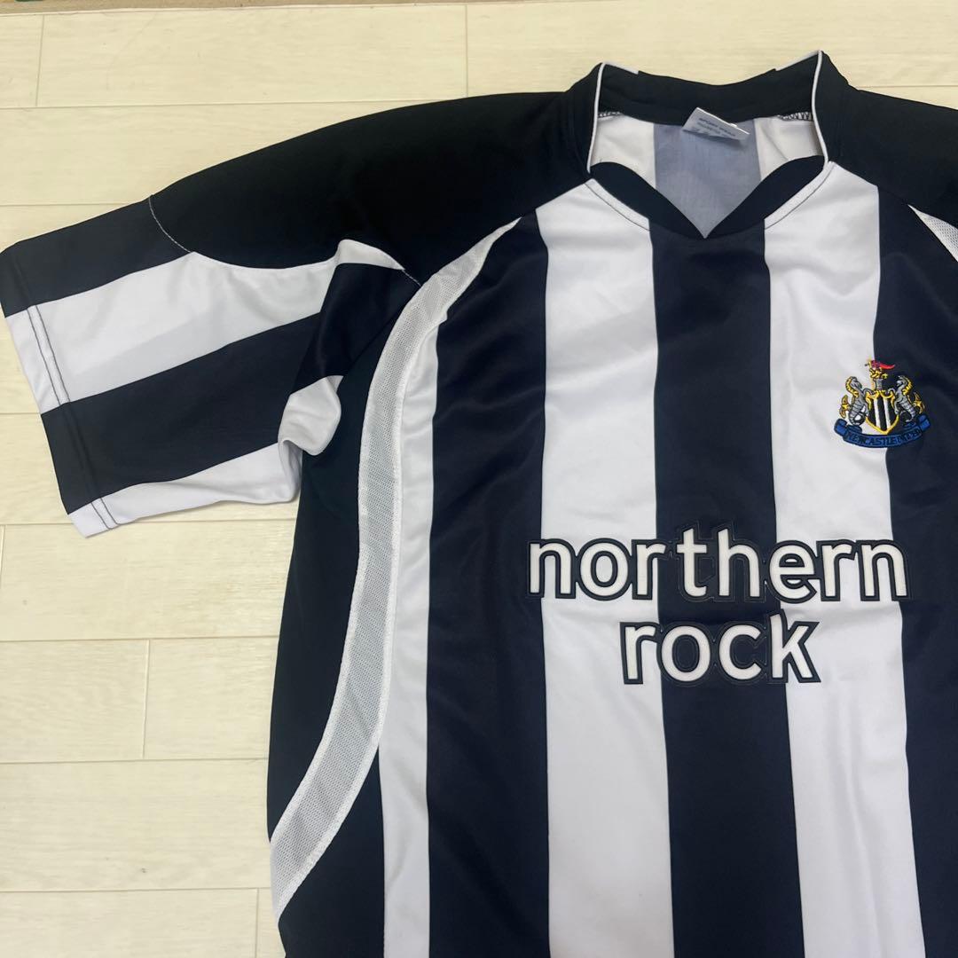 激レアNewcastle United シャツ northern rock 白黒