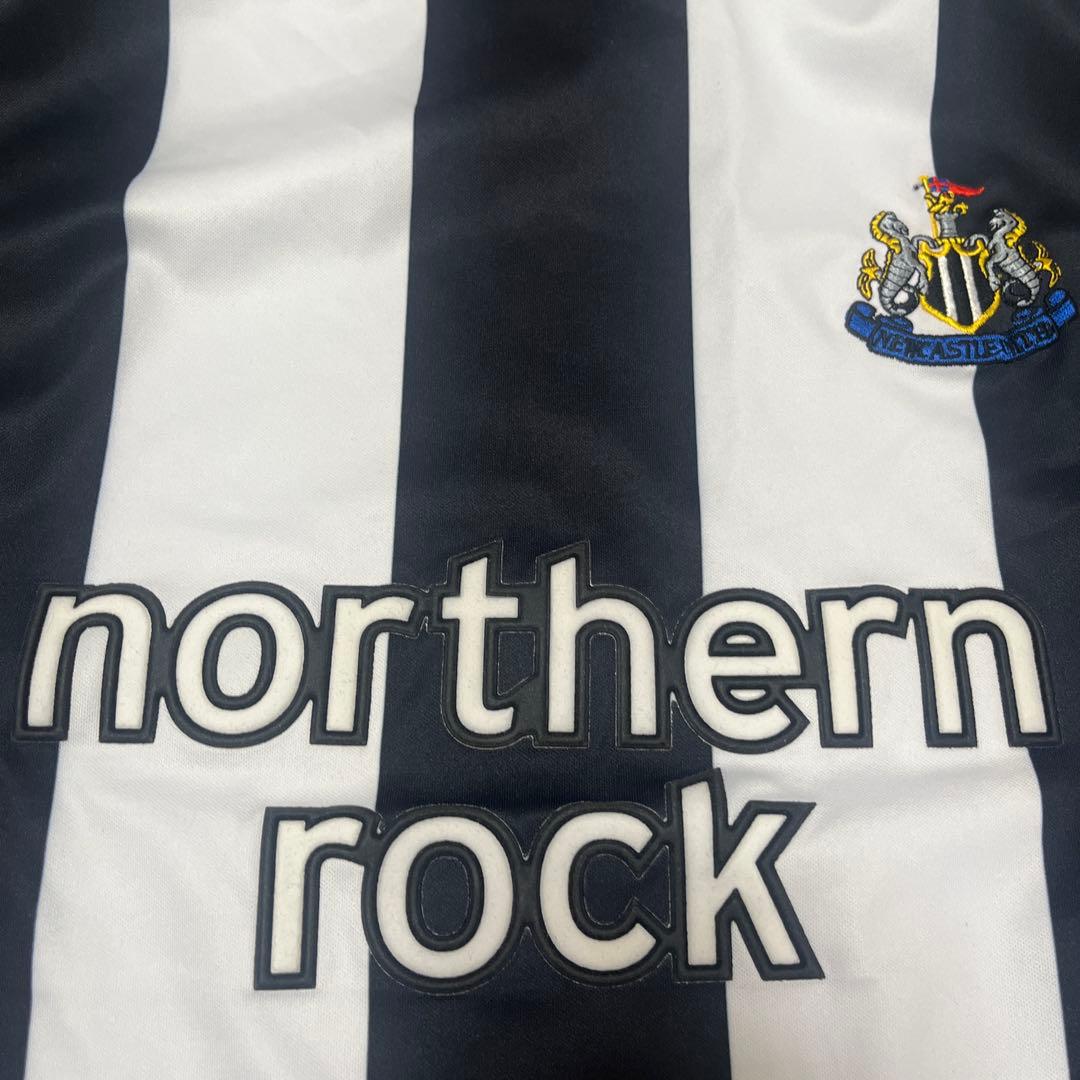 激レアNewcastle United シャツ northern rock 白黒