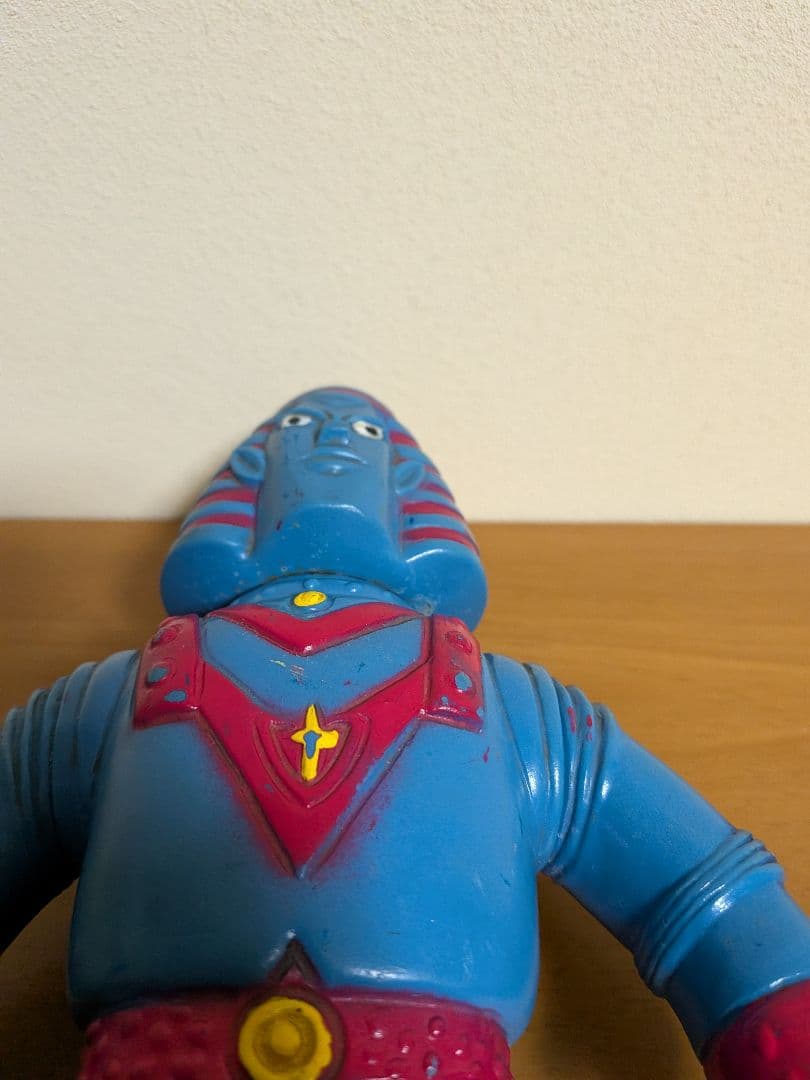 【当時もの】ブルマァク　ソフビ　ジャイアントロボ　左手先破損