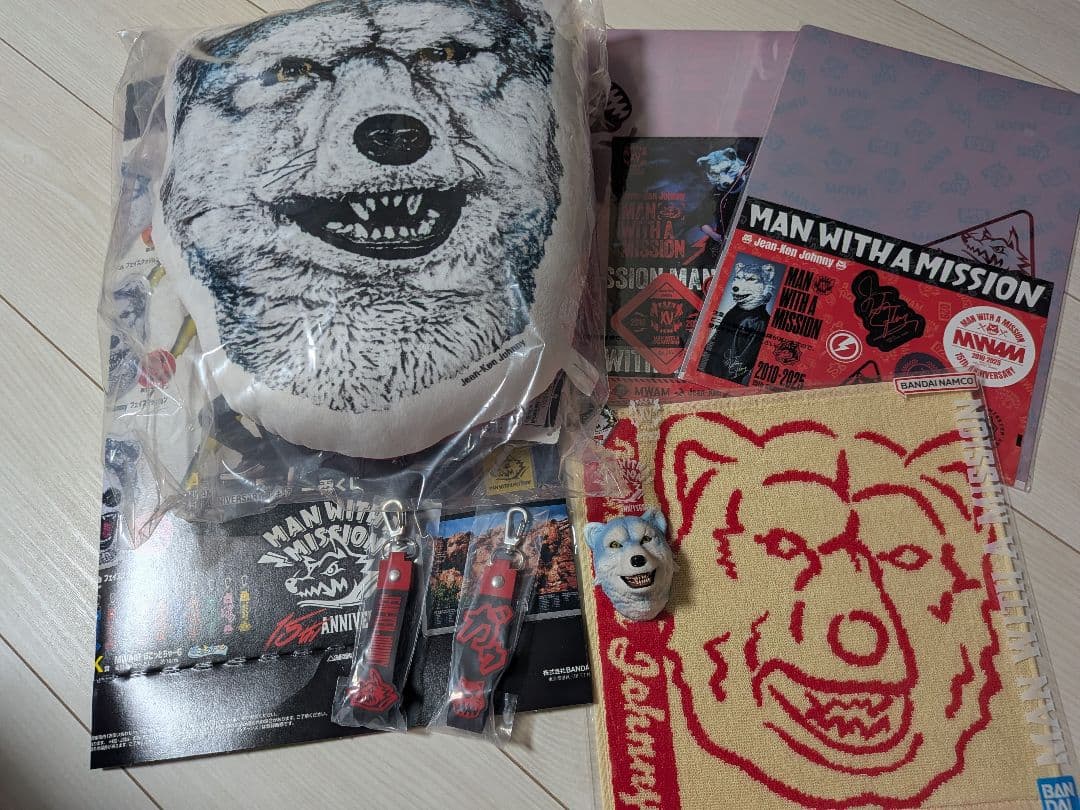 一番くじ マンウィズ ジャンケンジョニー E賞 H賞 I賞 J賞 K賞 +おまけ