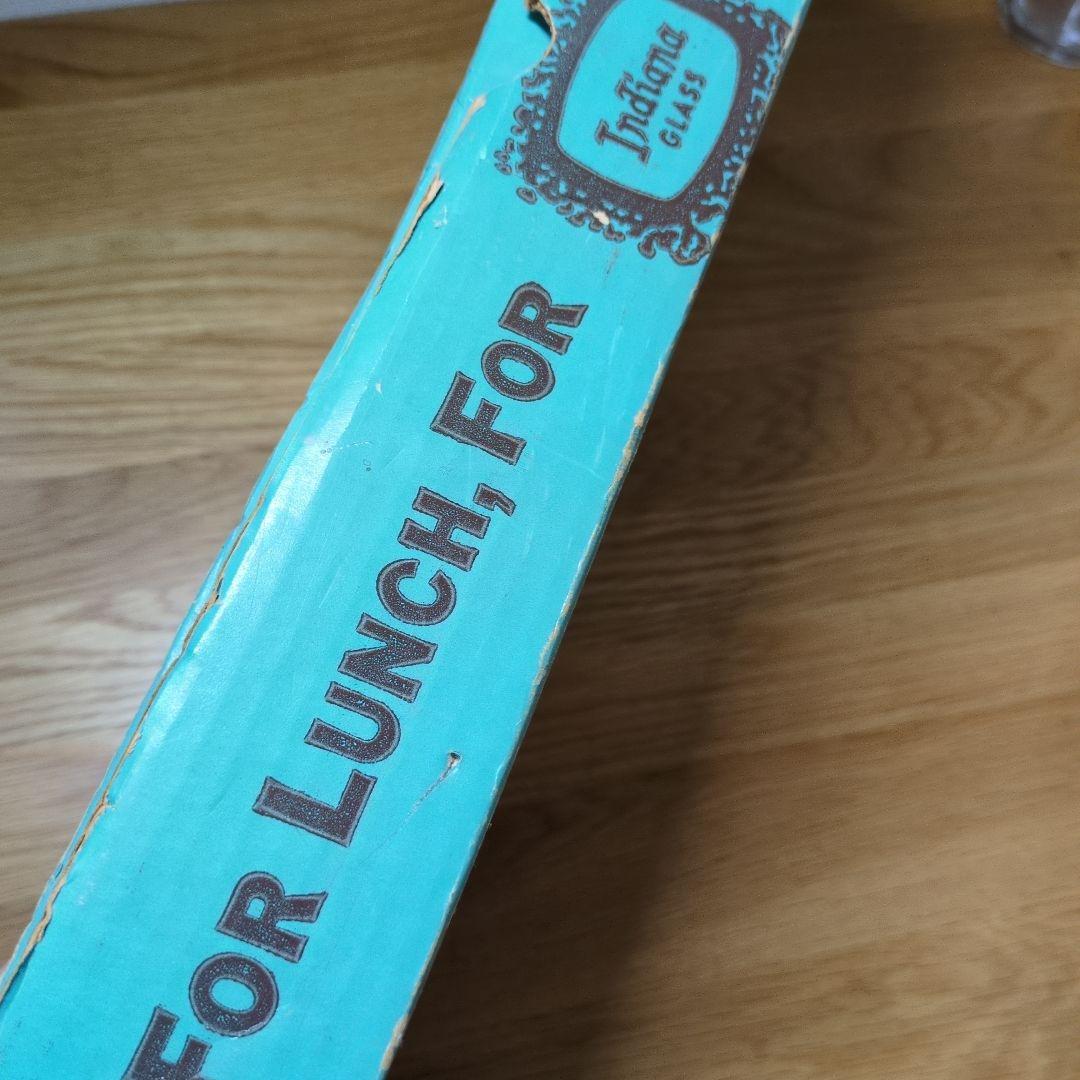 スノーフレーク　インディアナグラス　カップ&ソーサー4点セット