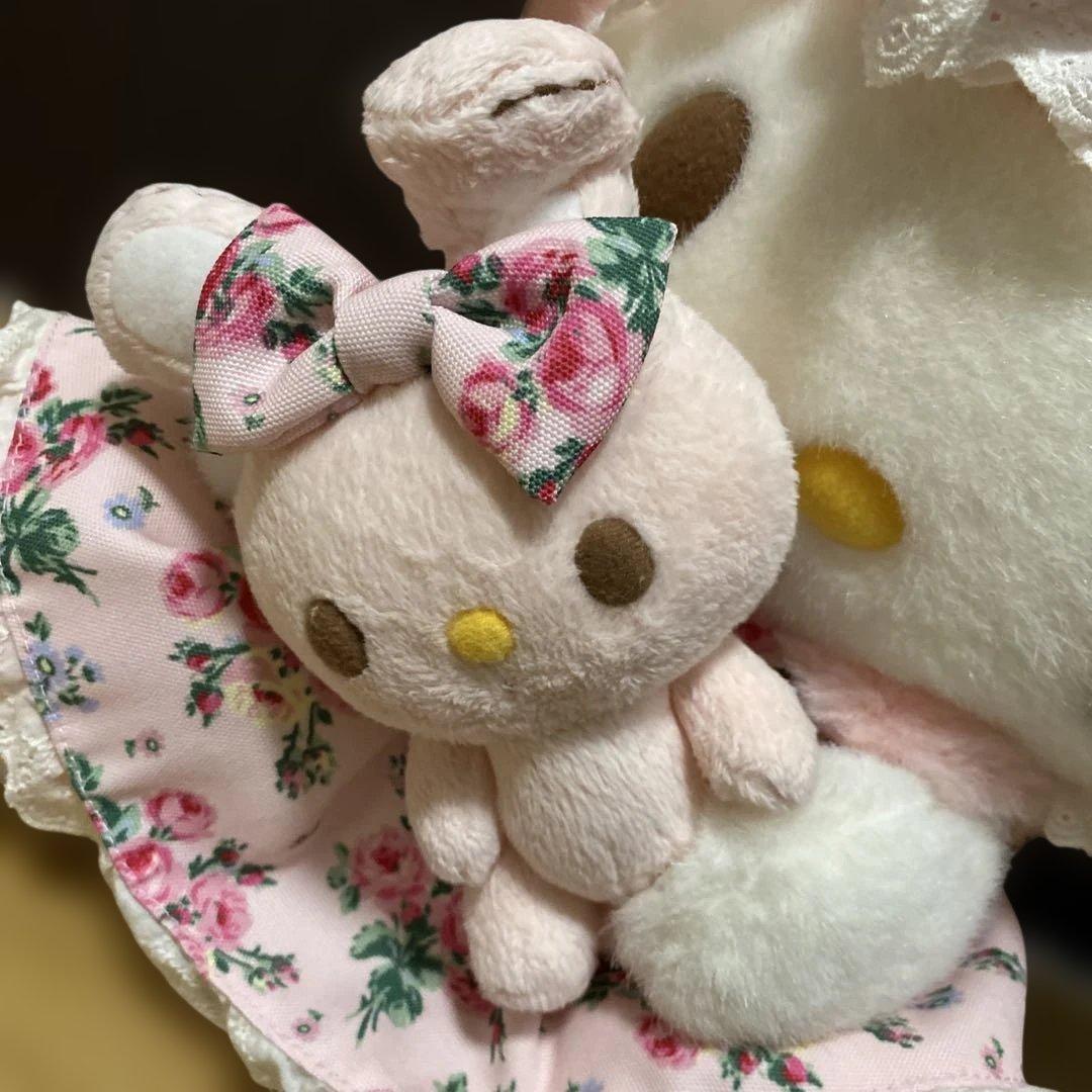 マイメロディ × ローラアシュレイ コラボ ぬいぐるみ 30cm 美品 激レア