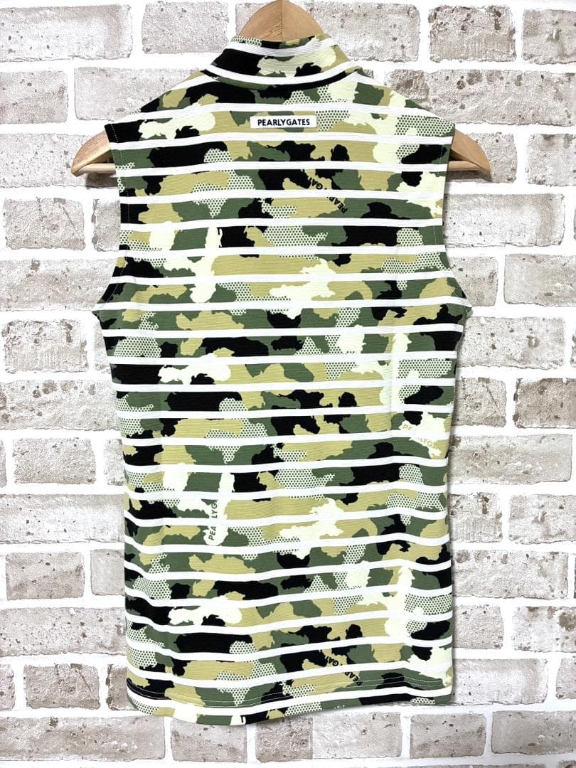 フォロー割 新品 パーリーゲイツ レディース ノースリーブモックネック サイズ1