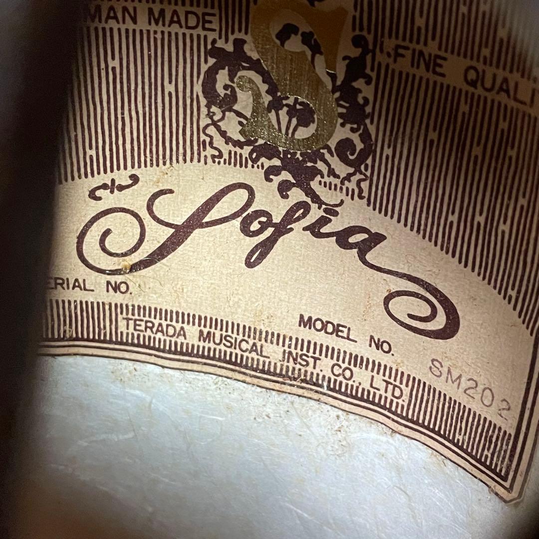 美品　Sofia SM202 マンドリン 寺田楽器 ハードケース付き 即購入OK