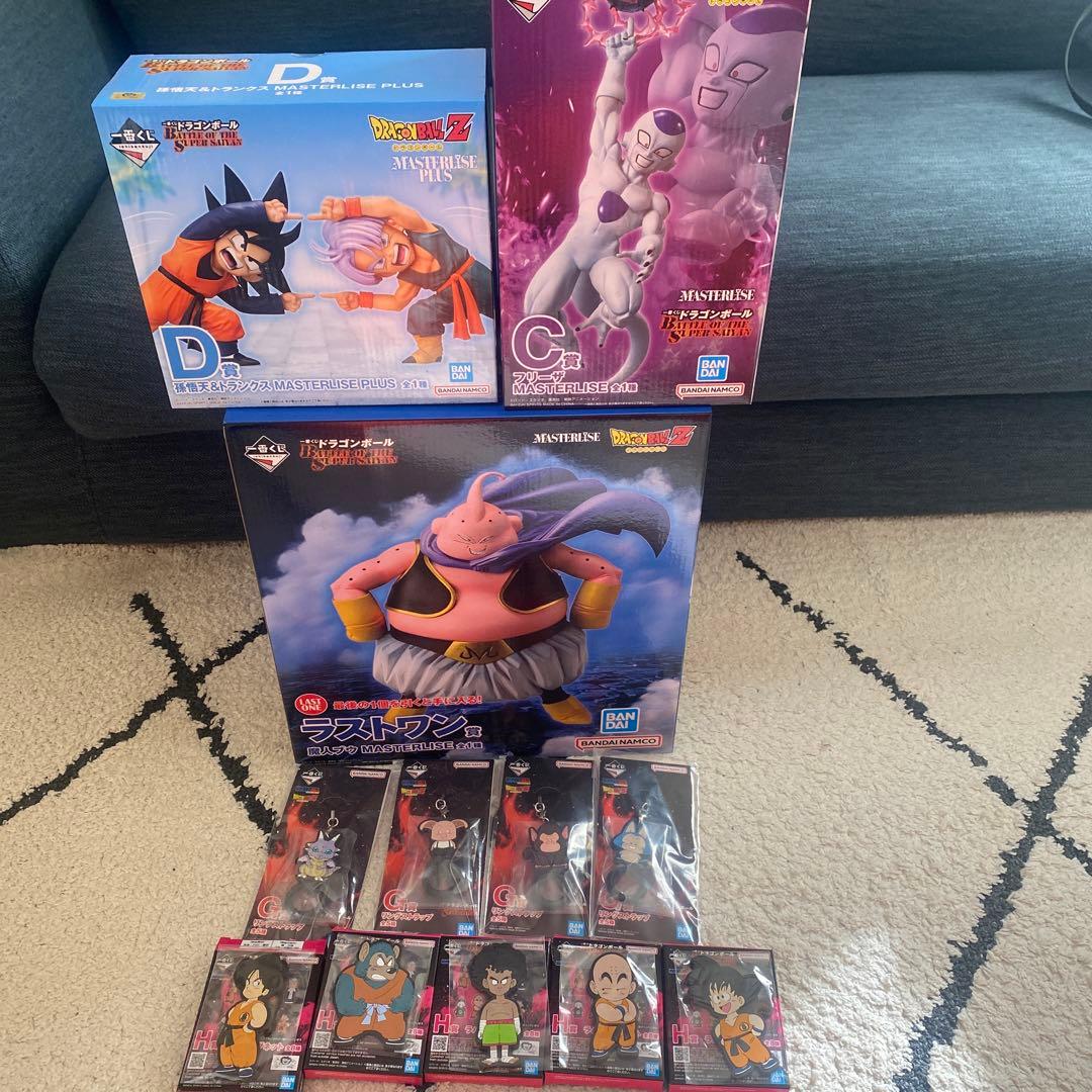 一番くじ　ドラゴンボール　D賞　C賞　ラストワン賞　魔人ブウ 下位賞セット
