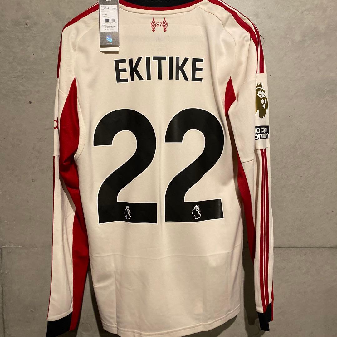 エキティケ　リバプール　25/26　アウェイ　長袖　リーグ仕様