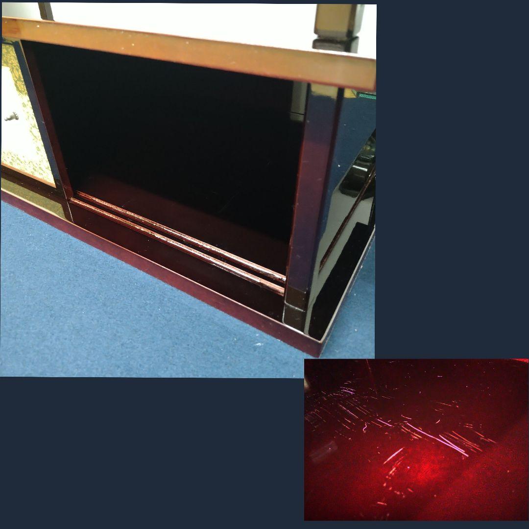 sarrodyAJ44 紹鴎棚 組立式 溜漆塗 専用紙箱 棚物 茶道具 武