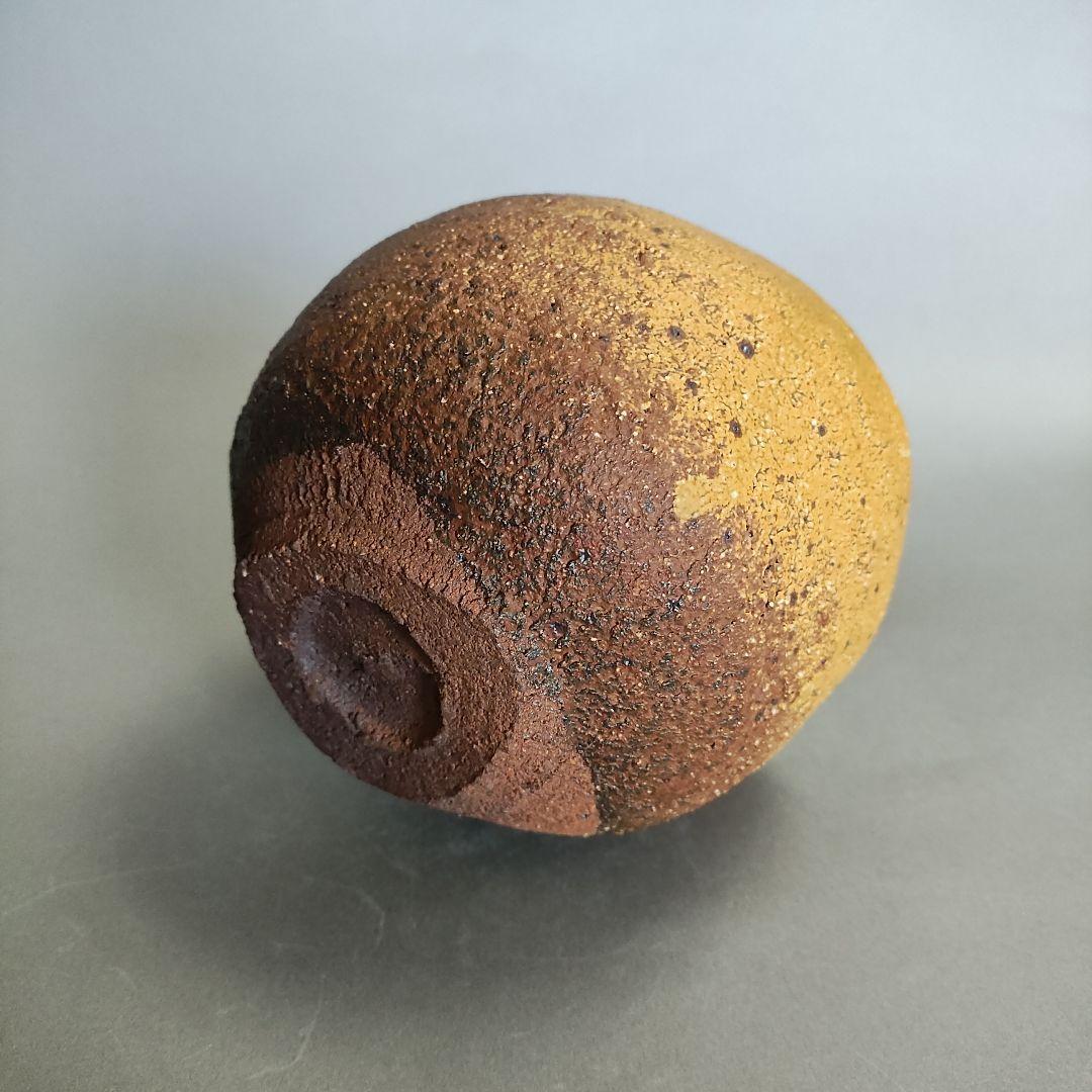 虎澤英雄　飯能 黄瀬戸茶碗　飯能焼