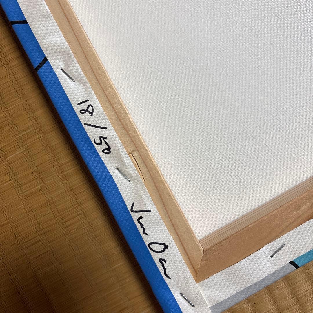 JUN OSON/ジュン・オソン(HEROES)キャンバスにスクリーンプリント