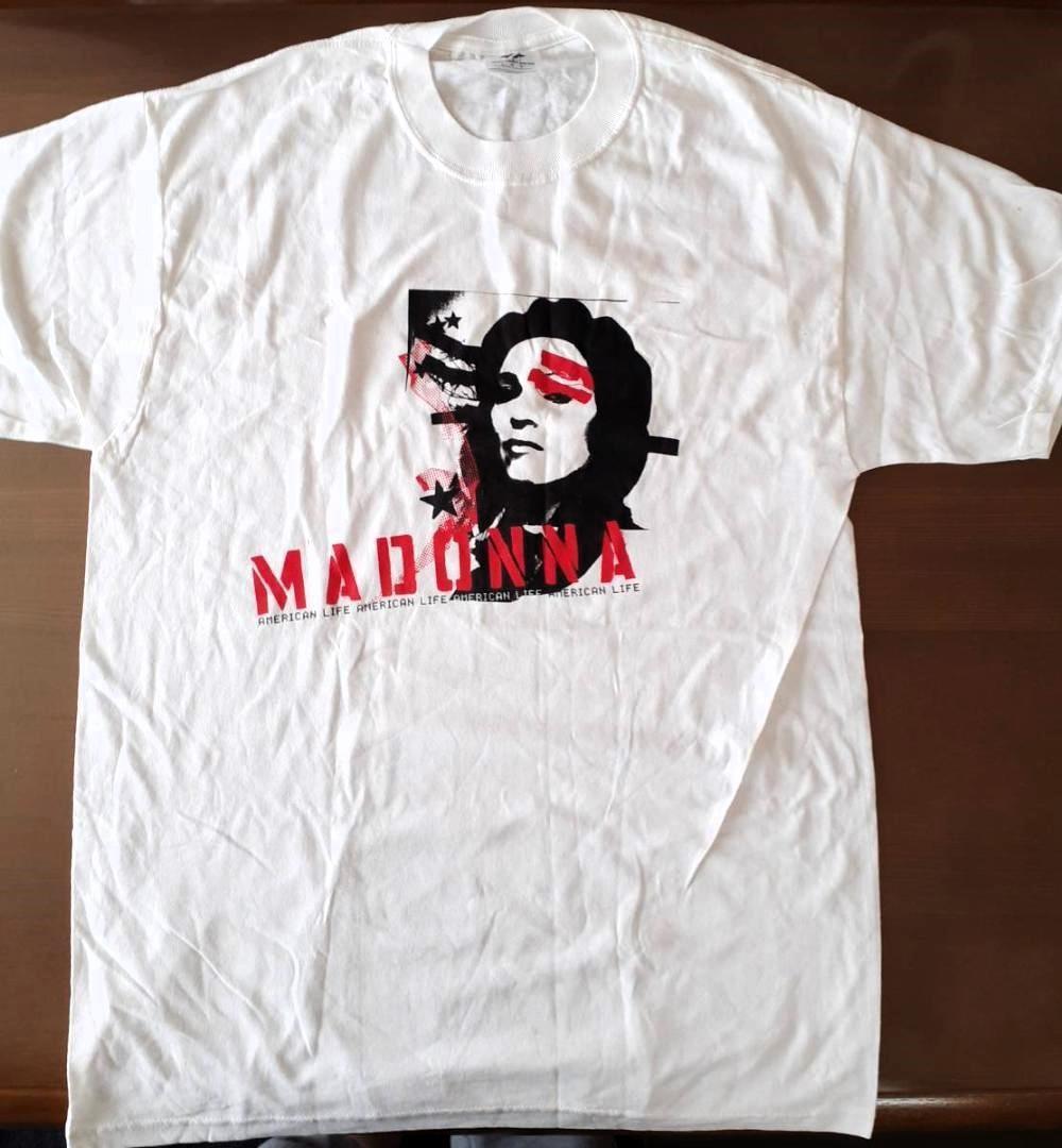 マドンナ 　AMERICAN LIFE　2003年 オフィシャル 貴重 Tシャツ