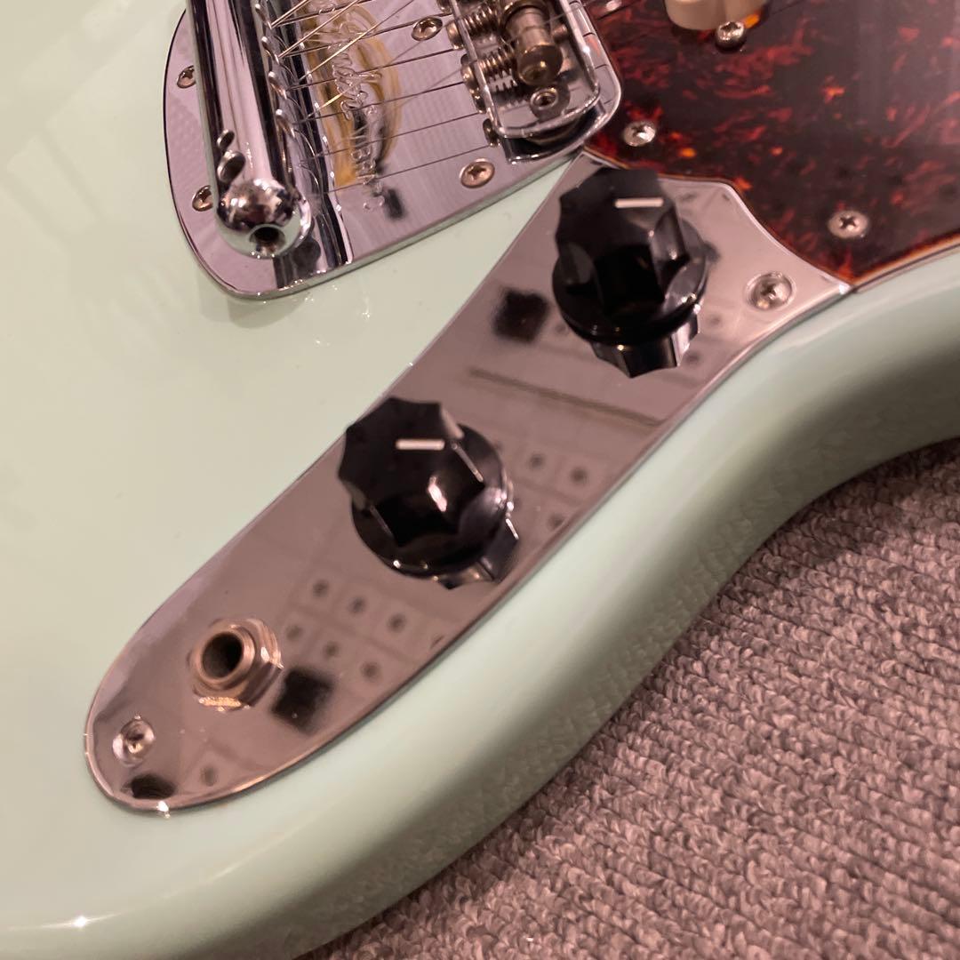 フェンダー ムスタング エレキギター ピックアップ換装 ギグバック付 送料込