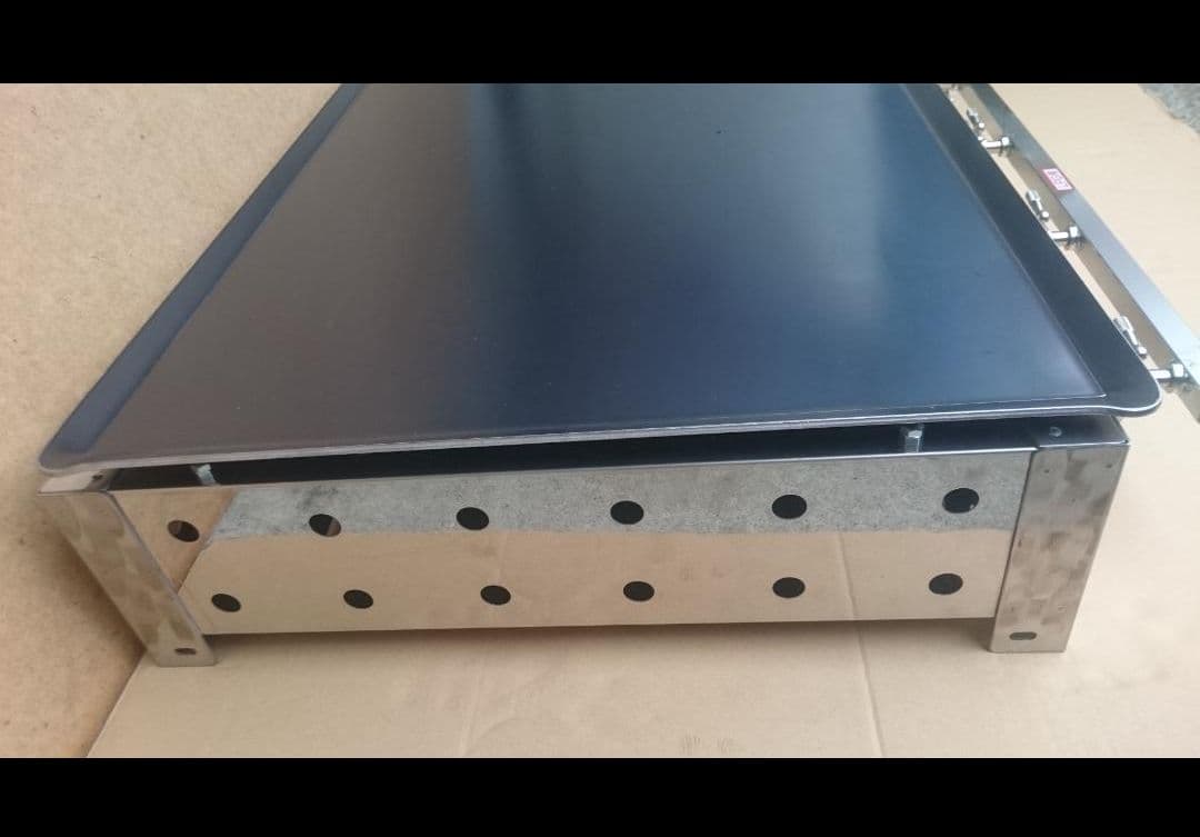 ネット専売品 プレス鉄板焼き 幅900×奥行550 LPガス グリドル