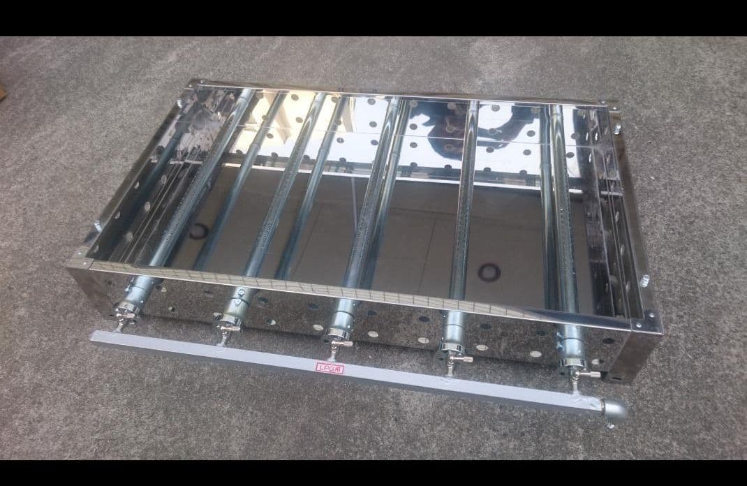 ネット専売品 プレス鉄板焼き 幅900×奥行550 LPガス グリドル