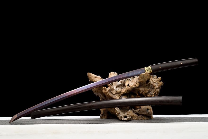 武具　刀装具　日本刀　模造刀   居合刀 黒檀居合刀