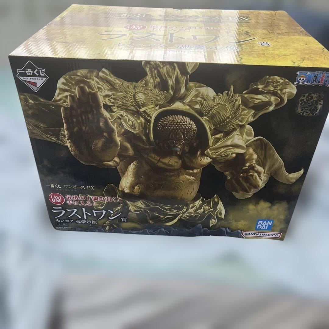 1番くじワンピース EX 悪魔を宿す者達ラストワン賞　センゴク　魂豪示像