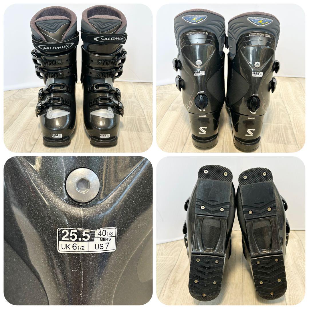 ノルディカ Spitfire 99㎝、 サロモン ブーツ 25.5㎝、ストック