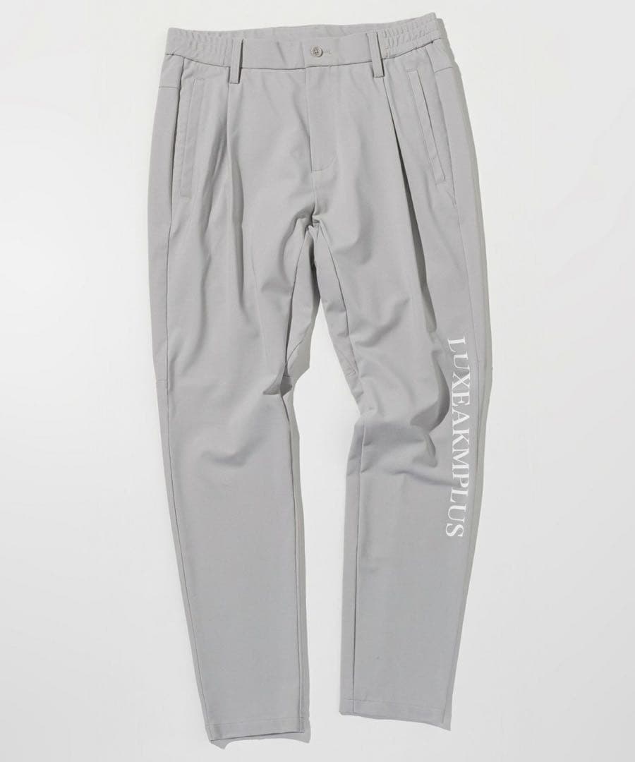 LUXEAKMPLUS スリムフィット グレー パンツ Lサイズ 在庫SALE